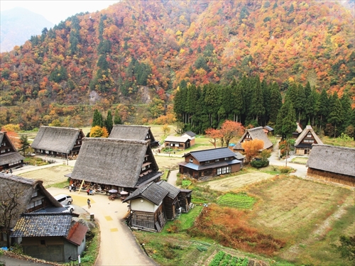 World Heritage Suganuma Gasshozukuri Village